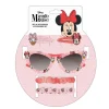 Cerdá Kids Disney Para Niñas|Accesorios Para El Pelo, Gafas De Sol Y Kits De Belleza Infantiles ^Set de Accesorios Minnie Mouse Gafas, Horquillas y Coleteros