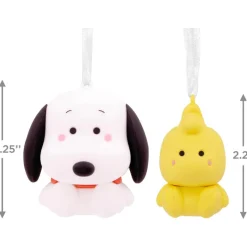 Otros Fabricantes Snoopy^Set de Adornos Better Together Snoopy & Emilio en PVC