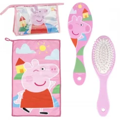 Cerdá Kids Accesorios Para El Pelo, Gafas De Sol Y Kits De Belleza Infantiles ^Set de Aseo de Viaje Peppa Pig