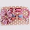 Cerdá Kids Disney Para Niñas|Accesorios Para El Pelo, Gafas De Sol Y Kits De Belleza Infantiles ^Set de Belleza Bolsito Minnie Mouse - Rojo