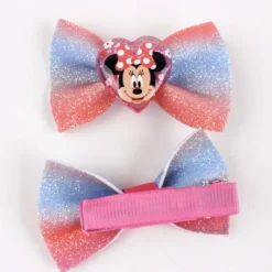 Cerdá Kids Disney Para Niñas|Accesorios Para El Pelo, Gafas De Sol Y Kits De Belleza Infantiles ^Set de Belleza Bolsito Minnie Mouse - Rojo