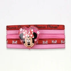 Cerdá Kids Disney Para Niñas|Accesorios Para El Pelo, Gafas De Sol Y Kits De Belleza Infantiles ^Set de Belleza Bolsito Minnie Mouse - Rojo