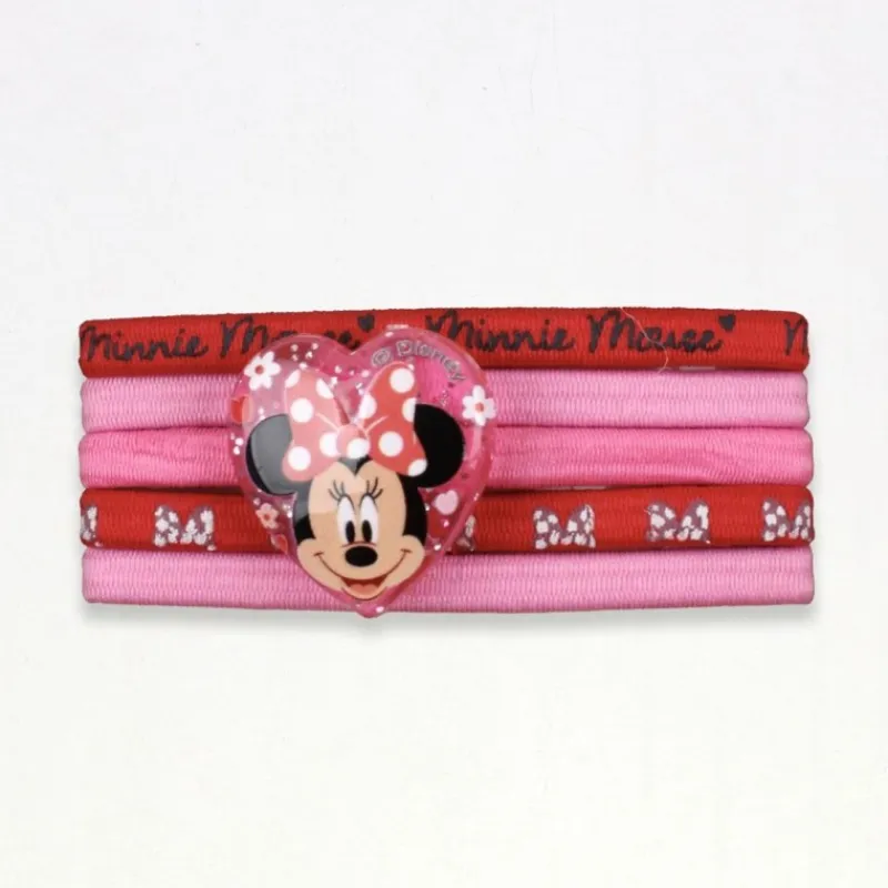 Cerdá Kids Disney Para Niñas|Accesorios Para El Pelo, Gafas De Sol Y Kits De Belleza Infantiles ^Set de Belleza Bolsito Minnie Mouse - Rojo