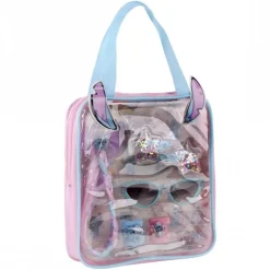 Niños Cerdá Kids Disney Para Niñas|Disney Para Niños^Set de Belleza Bolsito y Gafas de Stitch Azul