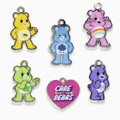 Cerdá Kids Tiempo Libre Kids|Juegos, Peluches Y Chuches ^Set de Belleza DIY Bag Clip Care Bears Multicolor