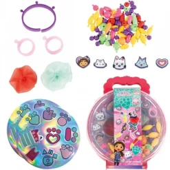 Cerdá Kids Juguetes, Figuras Y Más Regalos Para Peques|Juegos, Peluches Y Chuches ^Set de Belleza DIY Joyero Gabby's Dollhouse Multicolor
