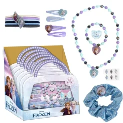 Cerdá Kids Disney Para Niñas|Accesorios Para El Pelo, Gafas De Sol Y Kits De Belleza Infantiles ^Set de Belleza Frozen: Encanto Mágico para Pequeñas Princesas