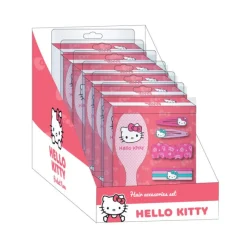 Cerdá Kids Accesorios Para El Pelo, Gafas De Sol Y Kits De Belleza Infantiles ^Set de Belleza Hello Kitty: Accesorios de Cabello