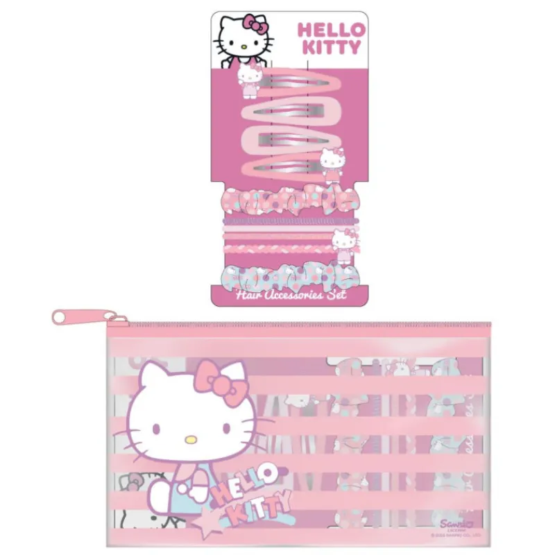 Clearance Set de Belleza Hello Kitty - Accesorios para el Cabello Accesorios Para El Pelo, Gafas De Sol Y Kits De Belleza Infantiles