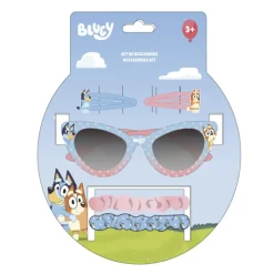 Cerdá Kids Accesorios Para El Pelo, Gafas De Sol Y Kits De Belleza Infantiles |Bluey^Set de Belleza infantil Gafas de Sol Bluey