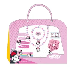Cerdá Kids Disney Para Niñas|Accesorios Para El Pelo, Gafas De Sol Y Kits De Belleza Infantiles ^Set de Belleza Minnie: Accesorios Encantadores para Pequeñas Estrellas