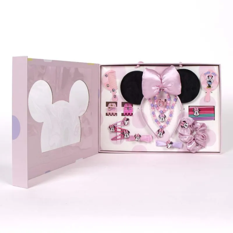 Clearance Set de Belleza Minnie especial Pelo Perfecto Disney Para Niñas|Accesorios Para El Pelo, Gafas De Sol Y Kits De Belleza Infantiles