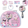 Hot Set de Belleza Neceser Hello Kitty Rosa Accesorios Para El Pelo, Gafas De Sol Y Kits De Belleza Infantiles