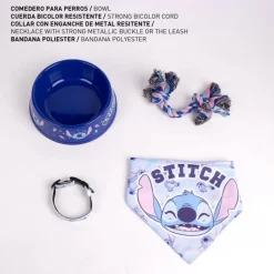 Cerdá Adult Películas Y Personajes De Disney ·Lilo Y Stitch^Set de Bienvenida para Mascotas de Stitch