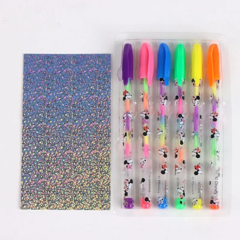 Online Set de Bolígrafos de Gel Minnie Mouse Multicolor con Estuche Brillante Disney Para Niñas|Para El Cole
