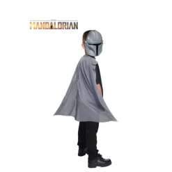 Outlet Set de Capa y Máscara de Mandalorian para niño Disfraces Infantiles|Disfraces Star Wars