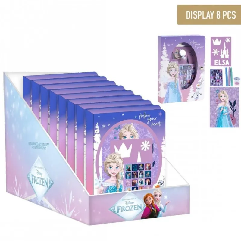 Online Set de Cuadernos y Blocs Multicolor de Frozen para Niños Disney Para Niñas|Para El Cole