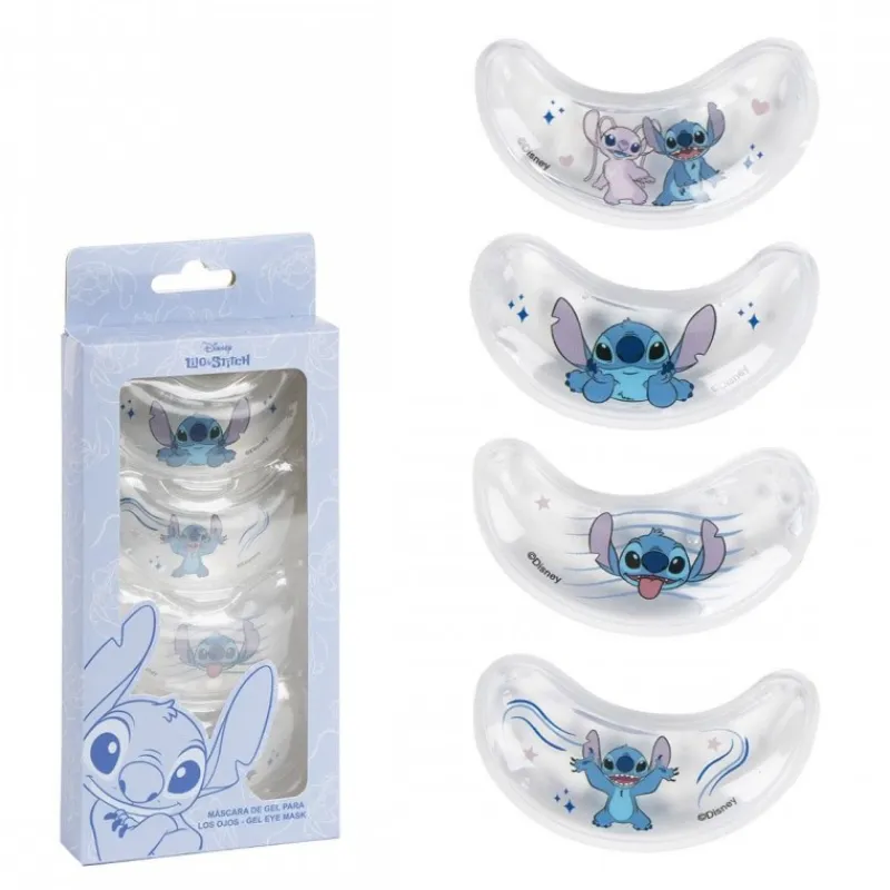 Discount Set de Cuidado Personal Stitch - Máscara de Gel para Ojos Películas Y Personajes De Disney ·Lilo Y Stitch|Cosmética Disney