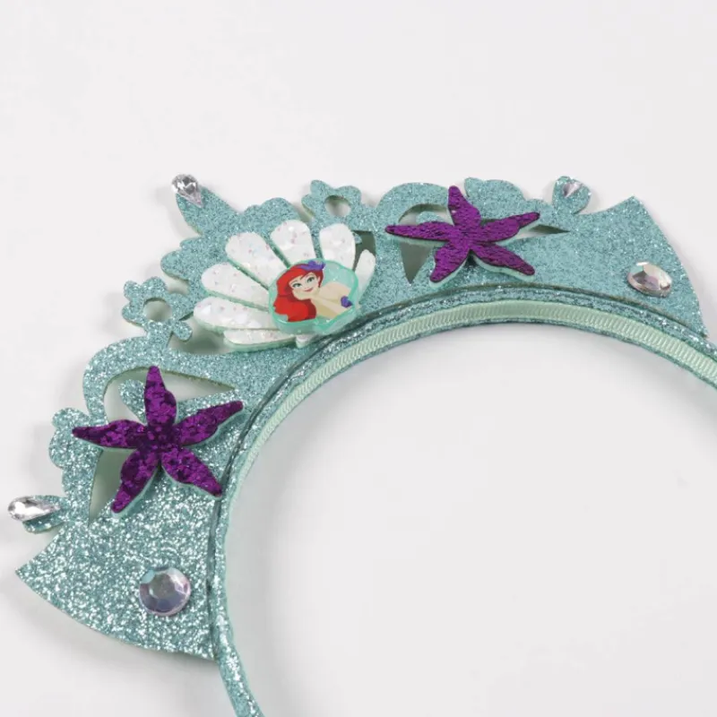 Cerdá Kids Accesorios Para El Pelo, Gafas De Sol Y Kits De Belleza Infantiles ^Set de Diadema y tutú purpurina La Sirenita