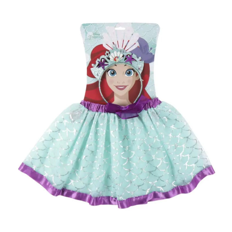 Cerdá Kids Accesorios Para El Pelo, Gafas De Sol Y Kits De Belleza Infantiles ^Set de Diadema y tutú purpurina La Sirenita