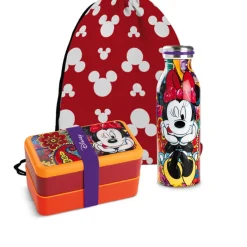 Set de Fiambrera con Botella Térmica Minnie Mouse Forever & Ever Películas Y Personajes De Disney ·Mickey & Minnie|Disney Hogar