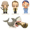 Clearance Set de figuras Tiburón Pokis 6 cm Más Regalos De Cine De Terror