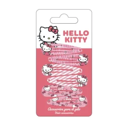 Clearance Set de Horquillas Hello Kitty Diseño Fucsia con Estampados Adorables Accesorios Para El Pelo, Gafas De Sol Y Kits De Belleza Infantiles