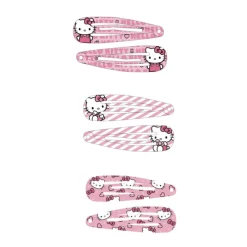 Clearance Set de Horquillas Hello Kitty Diseño Fucsia con Estampados Adorables Accesorios Para El Pelo, Gafas De Sol Y Kits De Belleza Infantiles