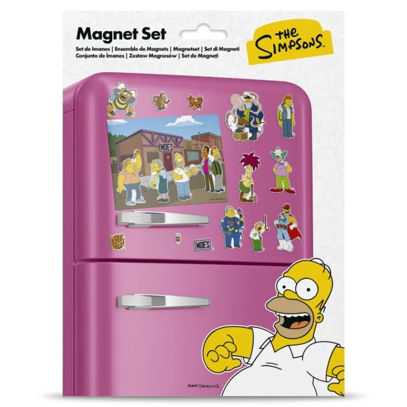 Clearance Set de Imanes The Simpsons Taberna Moe Simpsons Y Futurama