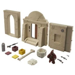 Hasbro Replicas Y Coleccionismo Star Wars ^Set de Juego Star Wars Mos Eisley con Figura Jawa