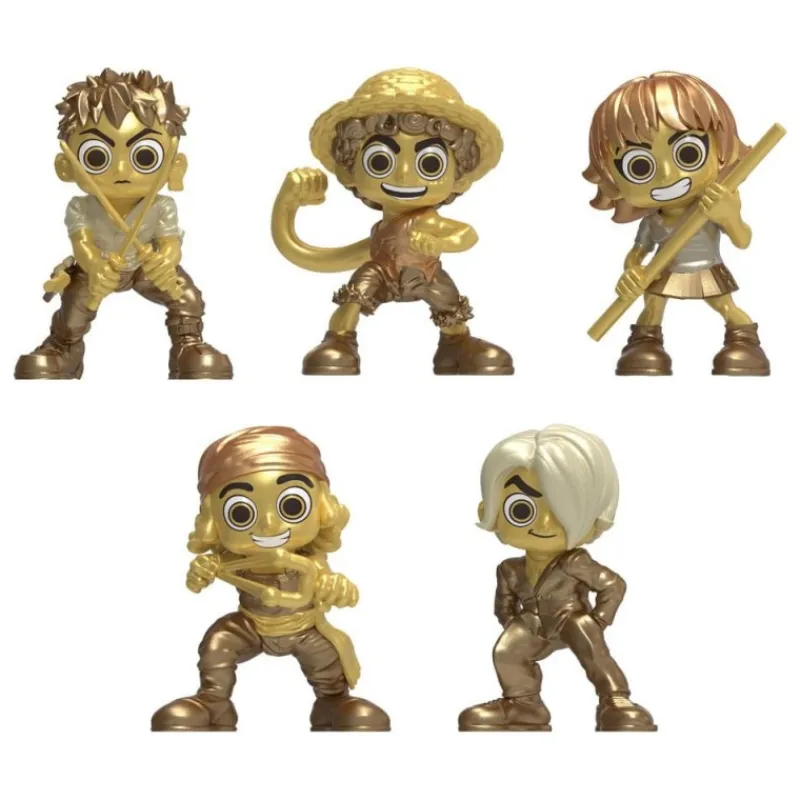 BOTI Figuras One Piece|Figuras^Set de Minifiguras One Piece Cofre del Tesoro 6,5 cm