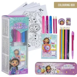 Cerdá Kids Para El Cole^Set de Papelería Coloreable Gabby's Dollhouse