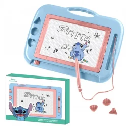 Clearance Set de Papelería Pizarra Magnética Stitch de Plástico ABS Azul Para El Cole|Papelería Disney