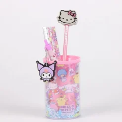 Cerdá Kids Para El Cole^Set de Papelería Portalápices Hello Kitty Multicolor