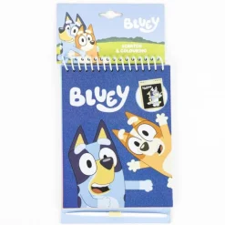 Cerdá Kids Para El Cole^Set de Papelería Scratch Book Bluey - 100% Papel