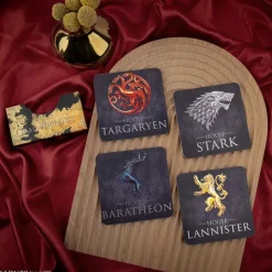 Clearance Set de posavasos Casas de Poniente Juego de Tronos Juego De Tronos Y La Casa Del Dragón