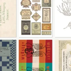 Set de postales Hogwarts Harry Potter Harry Potter Hogar