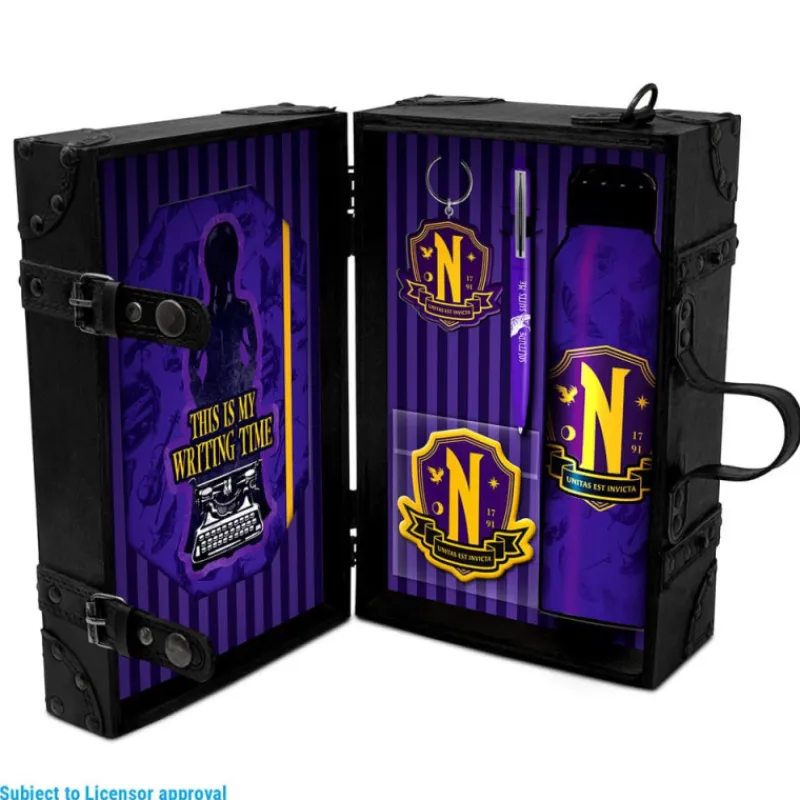 Pyramid International Miércoles Addams^Set de Regalo Premium Baúl Academia Nevermore