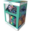 Paladone Products Películas Y Personajes De Disney ·Lilo Y Stitch|Ropa Stitch^Set de Taza, Posavasos y Llavero de Stitch y Ángel Lilo y Stitch