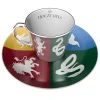 Abystyle Hufflepuff^Set de Taza y Plato de Café Harry Potter Hogwarts