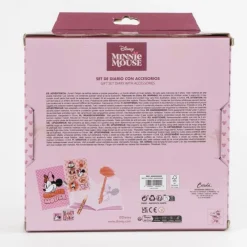 New Set Diario Minnie Mouse Multicomposition Multicolor Disney Para Niñas|Para El Cole