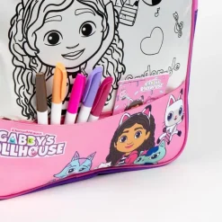 Cerdá Kids Tiempo Libre Kids|Juegos, Peluches Y Chuches ^Set DIY Mochila Gabby's Dollhouse Manualidades