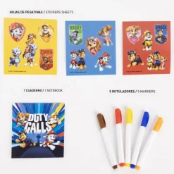 Clearance Set DIY Mochila Paw Patrol Color Azul 100% Poliéster Juguetes, Figuras Y Más Regalos Para Peques|Juegos, Peluches Y Chuches