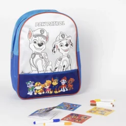 Clearance Set DIY Mochila Paw Patrol Color Azul 100% Poliéster Juguetes, Figuras Y Más Regalos Para Peques|Juegos, Peluches Y Chuches