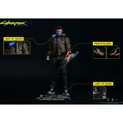 Online Set Figuras Cyberpunk 2077 V & Yaiba Kusanagi Regalos Y Coleccionismo Para Gamers - Cosas De Videojuegos Míticos