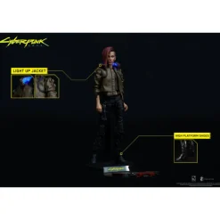 Online Set Figuras Cyberpunk 2077 V & Yaiba Kusanagi Regalos Y Coleccionismo Para Gamers - Cosas De Videojuegos Míticos