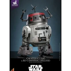 New Set Figuras Star Wars Chopper y BD-1 (Disfraz Imperial) 18 cm y 8 cm Regalos Star Wars Por Personaje |Replicas Y Coleccionismo Star Wars