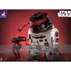 New Set Figuras Star Wars Chopper y BD-1 (Disfraz Imperial) 18 cm y 8 cm Regalos Star Wars Por Personaje |Replicas Y Coleccionismo Star Wars