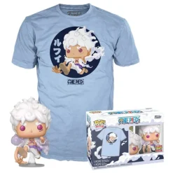Otros Fabricantes Cosas De Luffy One Piece|Ropa One Piece^Set Funko POP! y Camiseta Luffy Fifth Gear One Piece