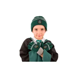 Niños Cinereplicas Harry Potter Para Niños|Slytherin^Set Gorro y Guantes de Slytherin para niño Harry Potter